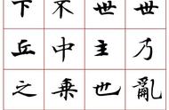 高清《唐人写经楷书字汇》字帖分享：一笔一画，皆是历史的见证