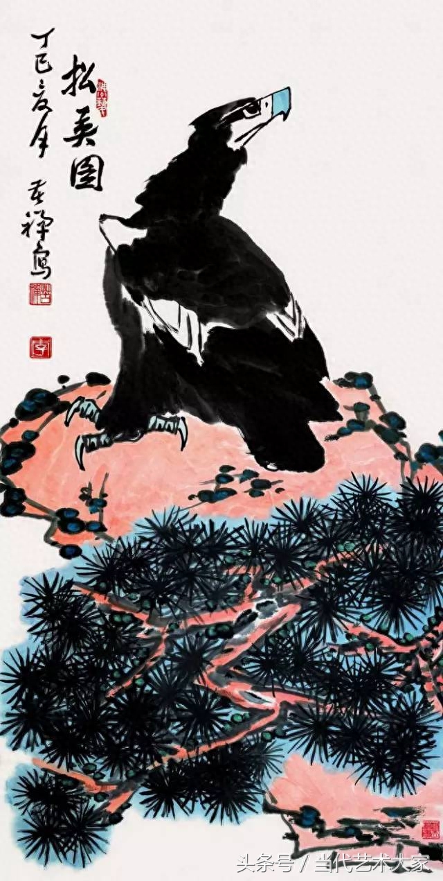 李苦禅国画作品赏析：酣畅淋漓，让人陶醉